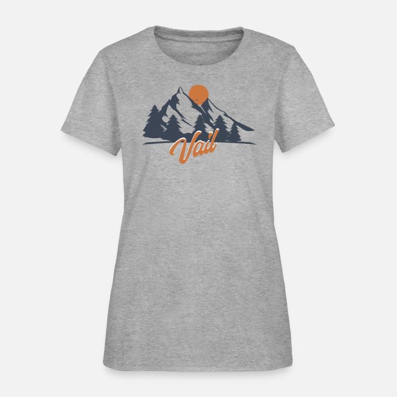 Vail Retro Sunset Mountain