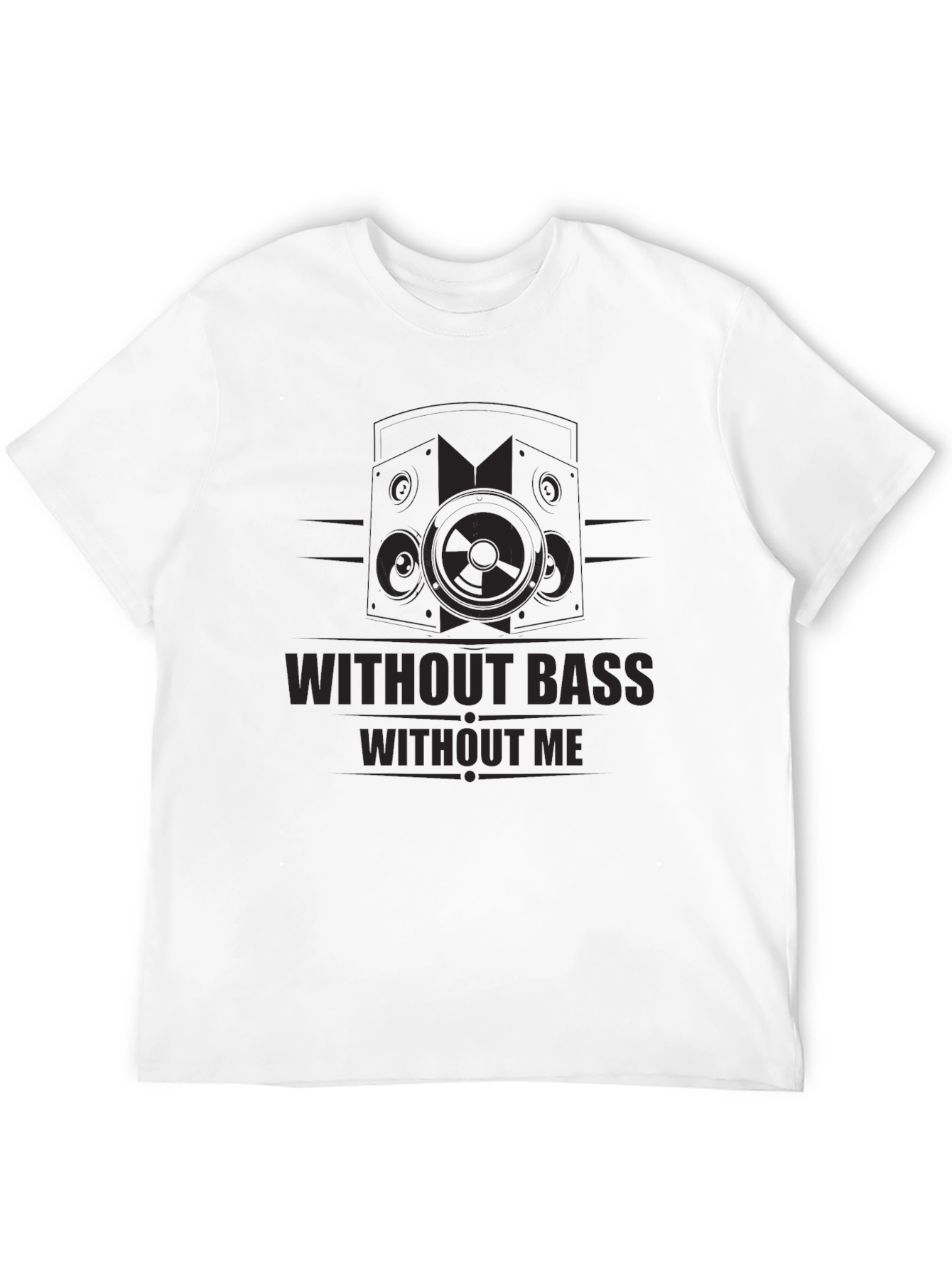 Without Bass Without Me Graphic Tee