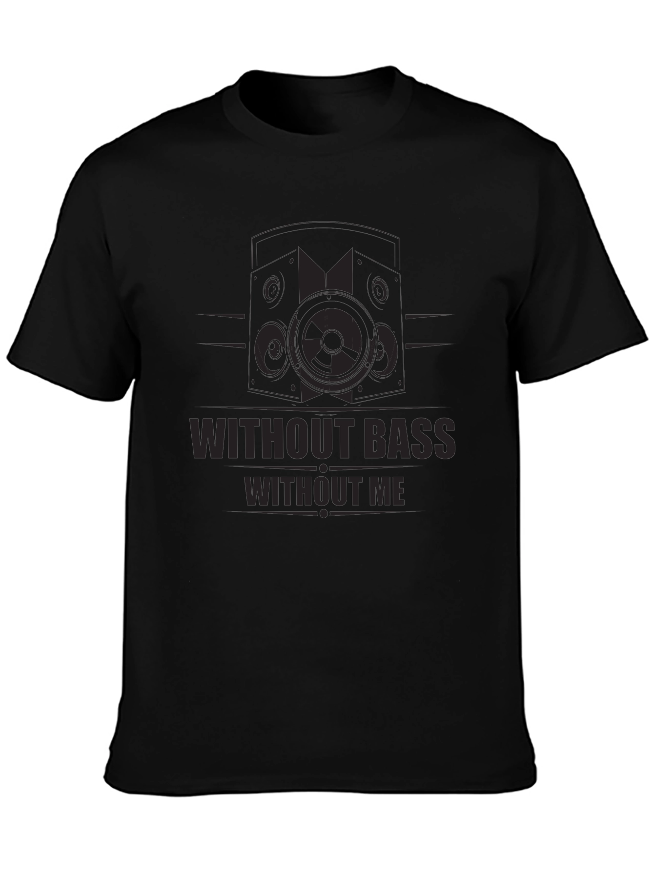 Without Bass Without Me Graphic Tee