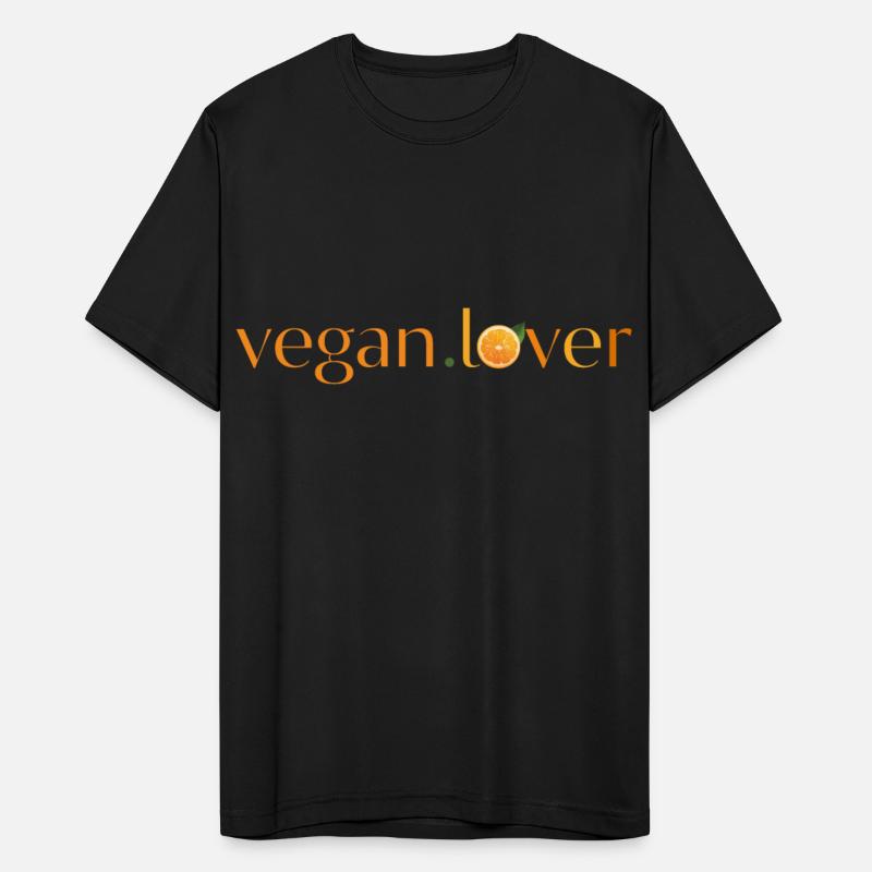 Vegan lover orange slice