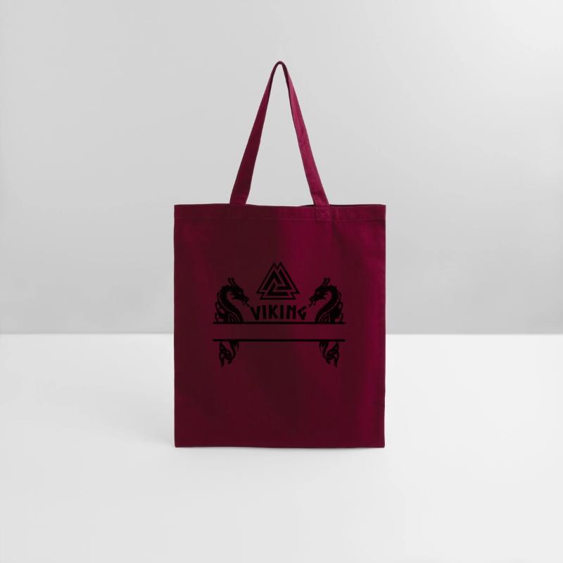 Viking valknut, Odin's knot and two dragons