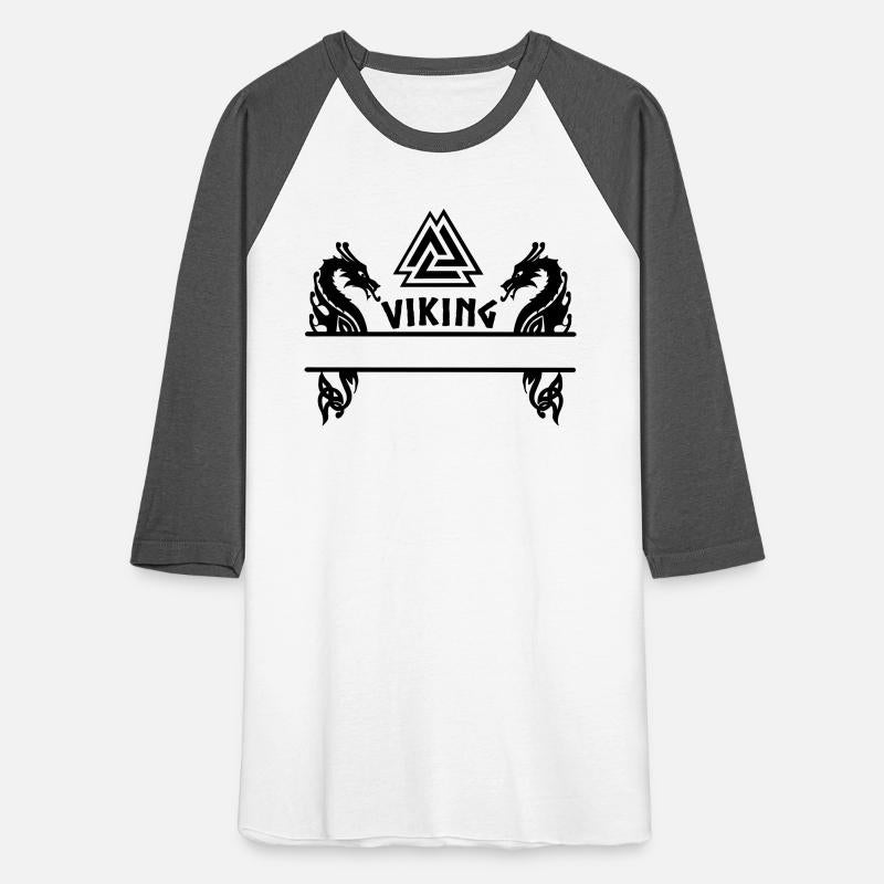 Viking valknut, Odin's knot and two dragons