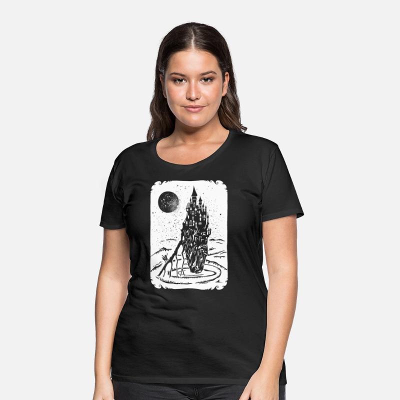 Vintage Fairy tail Castle sea