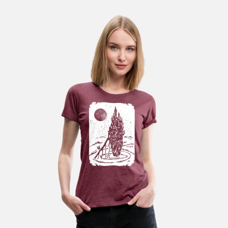 Vintage Fairy tail Castle sea