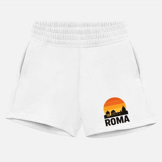 Vintage Rome Skyline Sunset Design