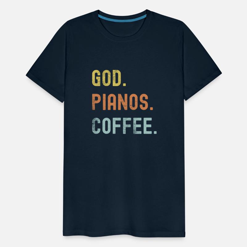Vintages Pianos And Coffee Distressed