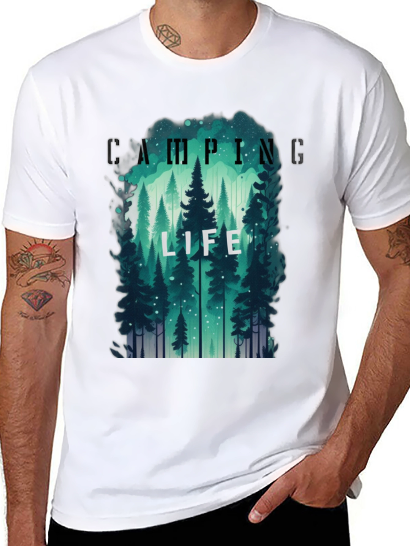 Camping Life T-Shirt - Nature Lover Tee