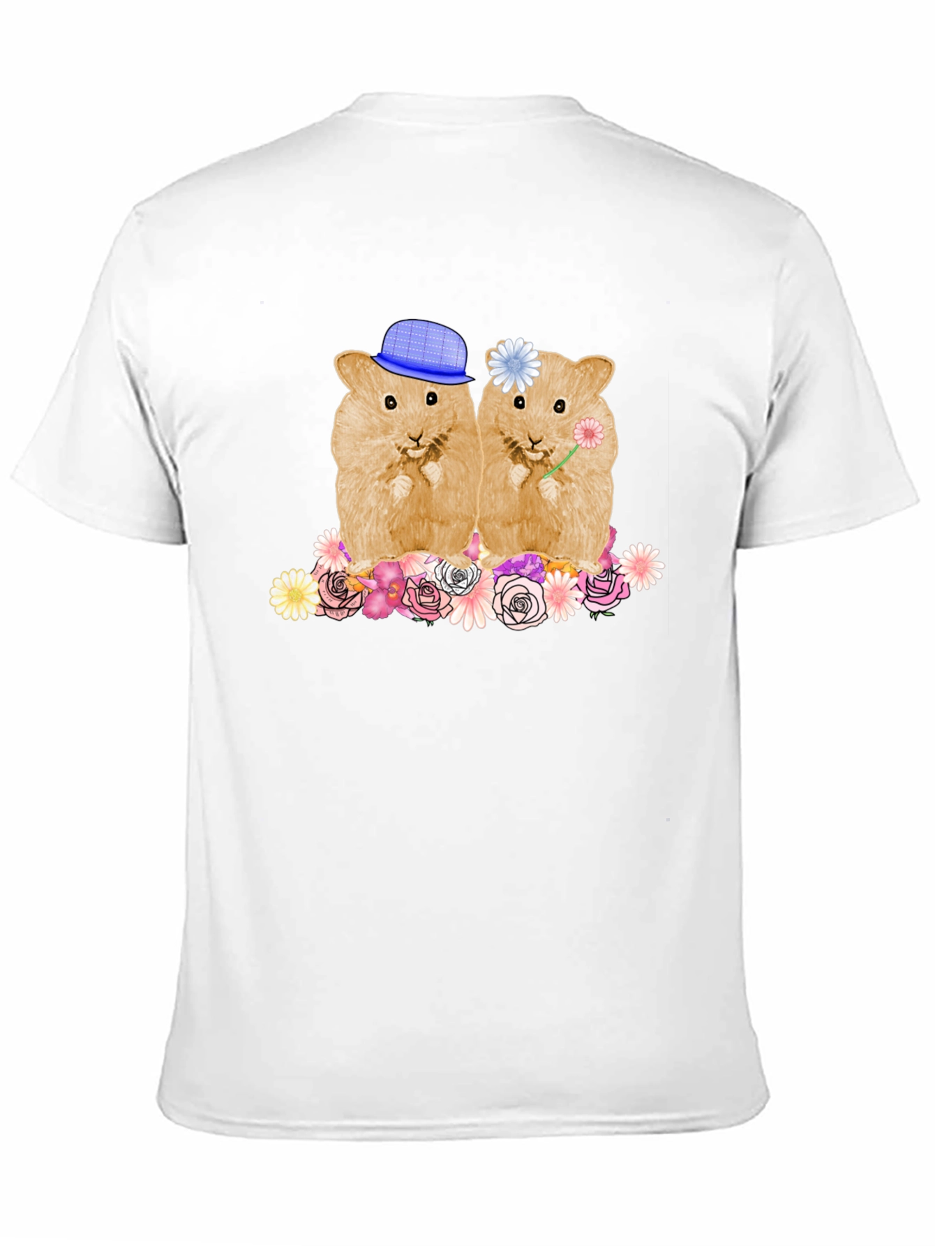 Hamster Couple T-Shirt Cute Animal Tee