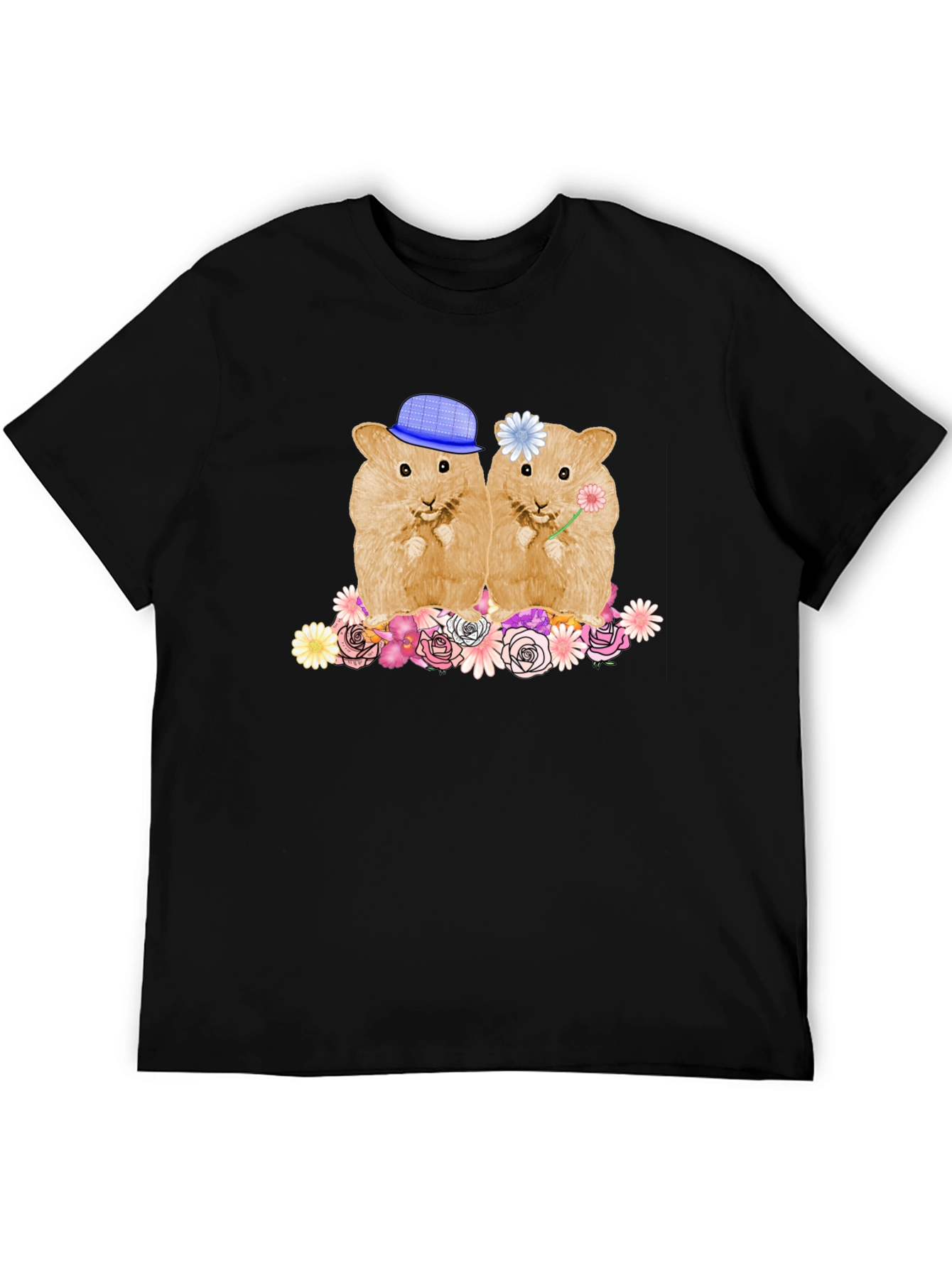 Hamster Couple T-Shirt Cute Animal Tee