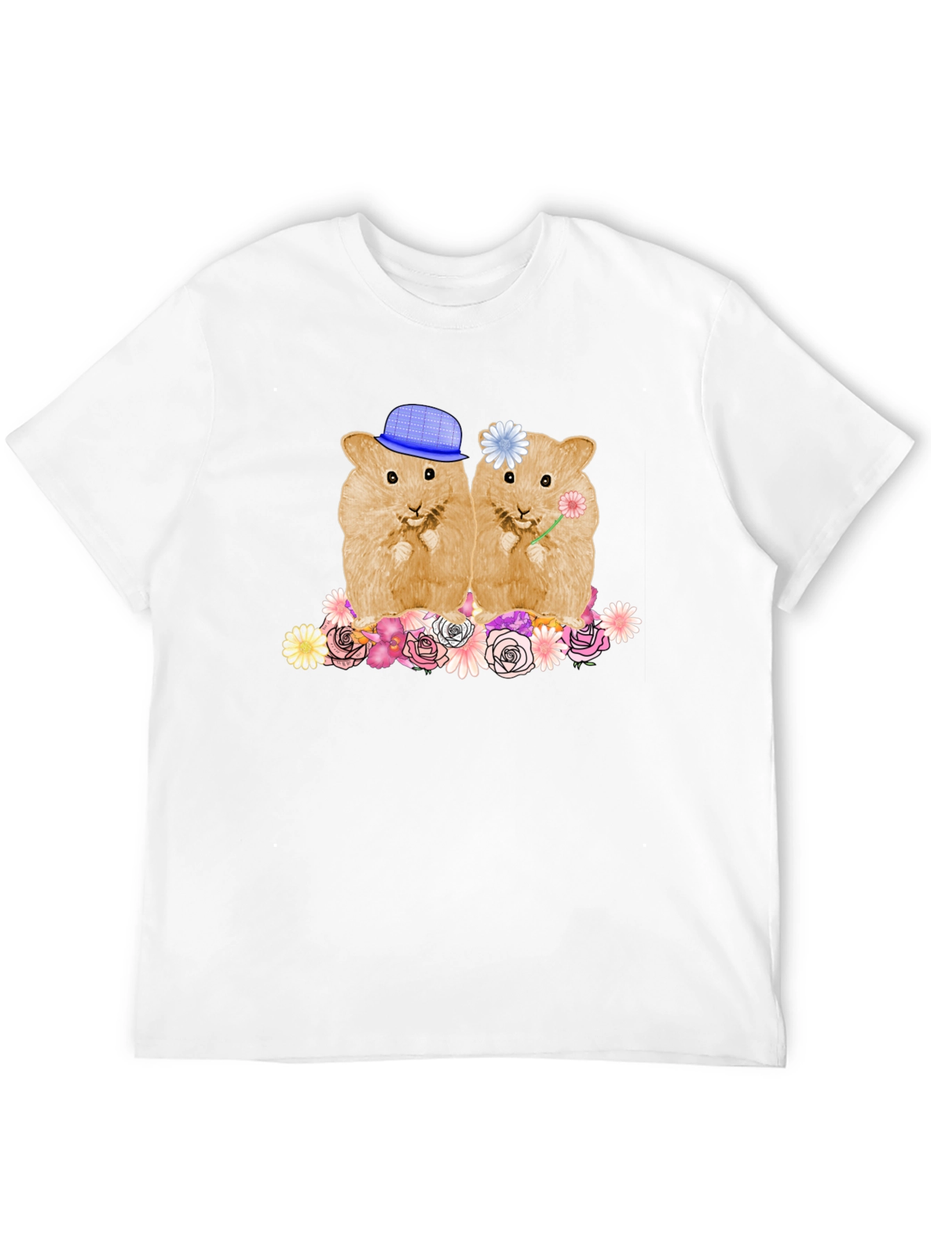Hamster Couple T-Shirt Cute Animal Tee