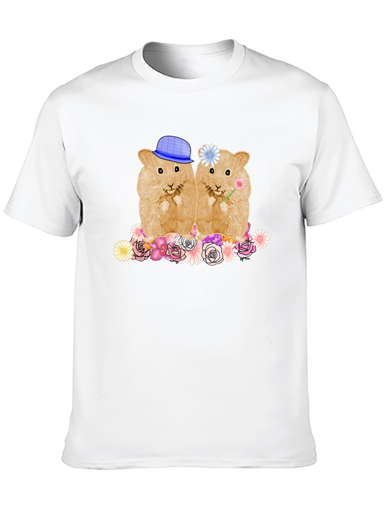 Hamster Couple T-Shirt Cute Animal Tee