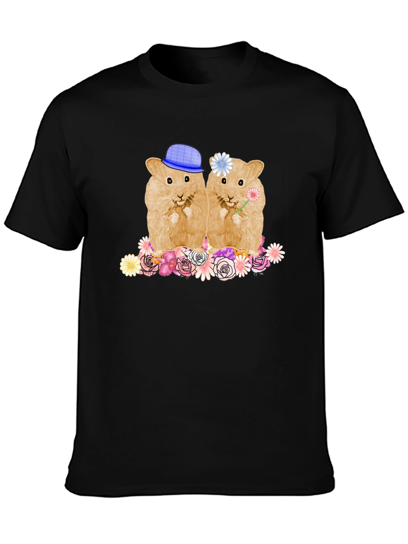 Hamster Couple T-Shirt Cute Animal Tee