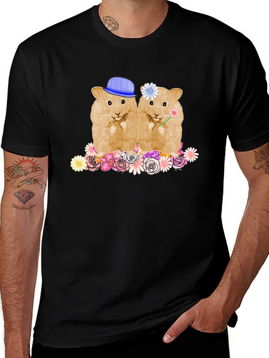 Hamster Couple T-Shirt Cute Animal Tee