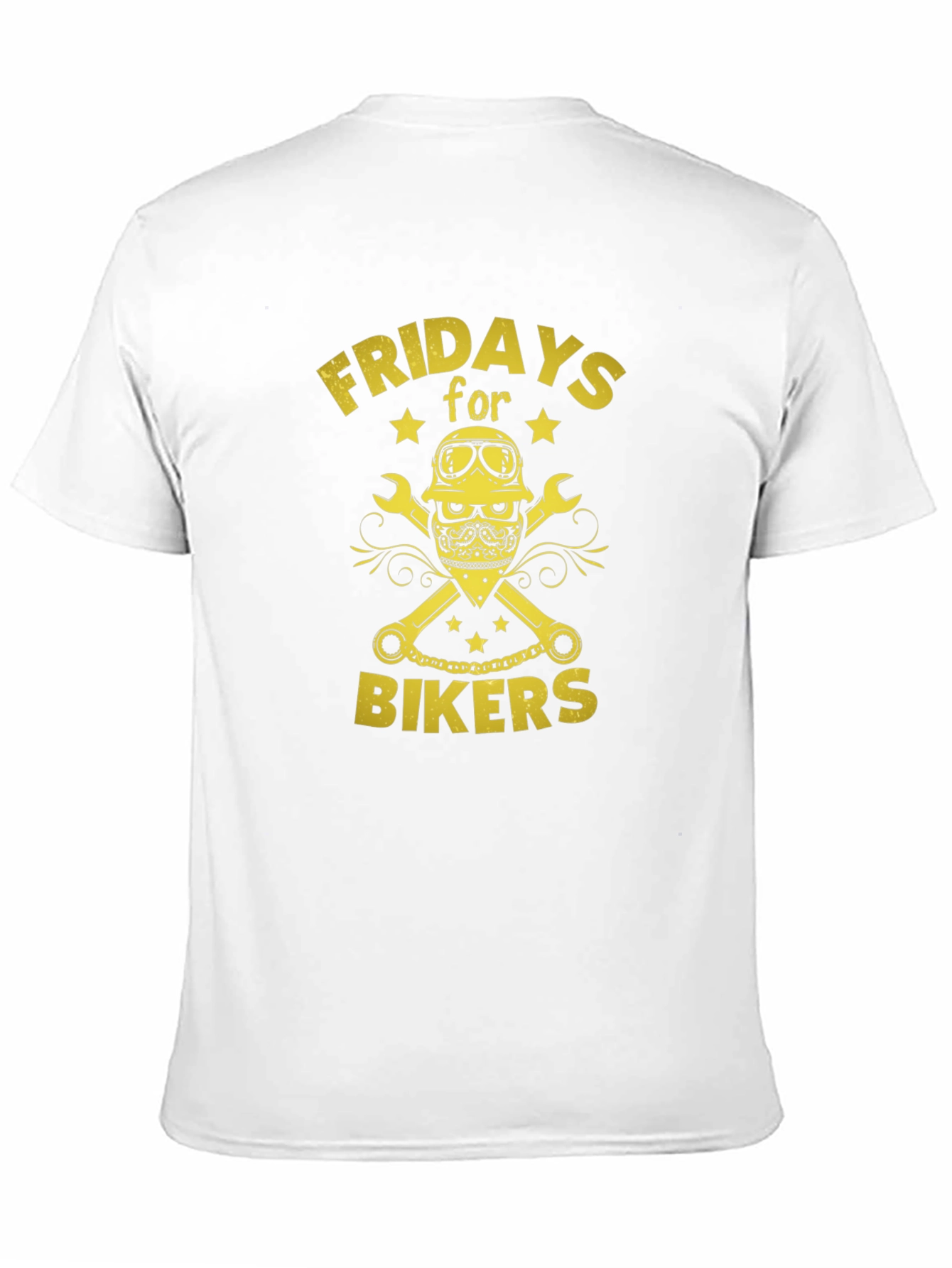 Fridays for Bikers Graphic T-Shirt - Black