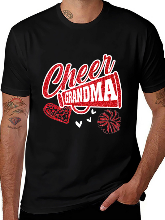 Cheer Grandma Graphic T-Shirt