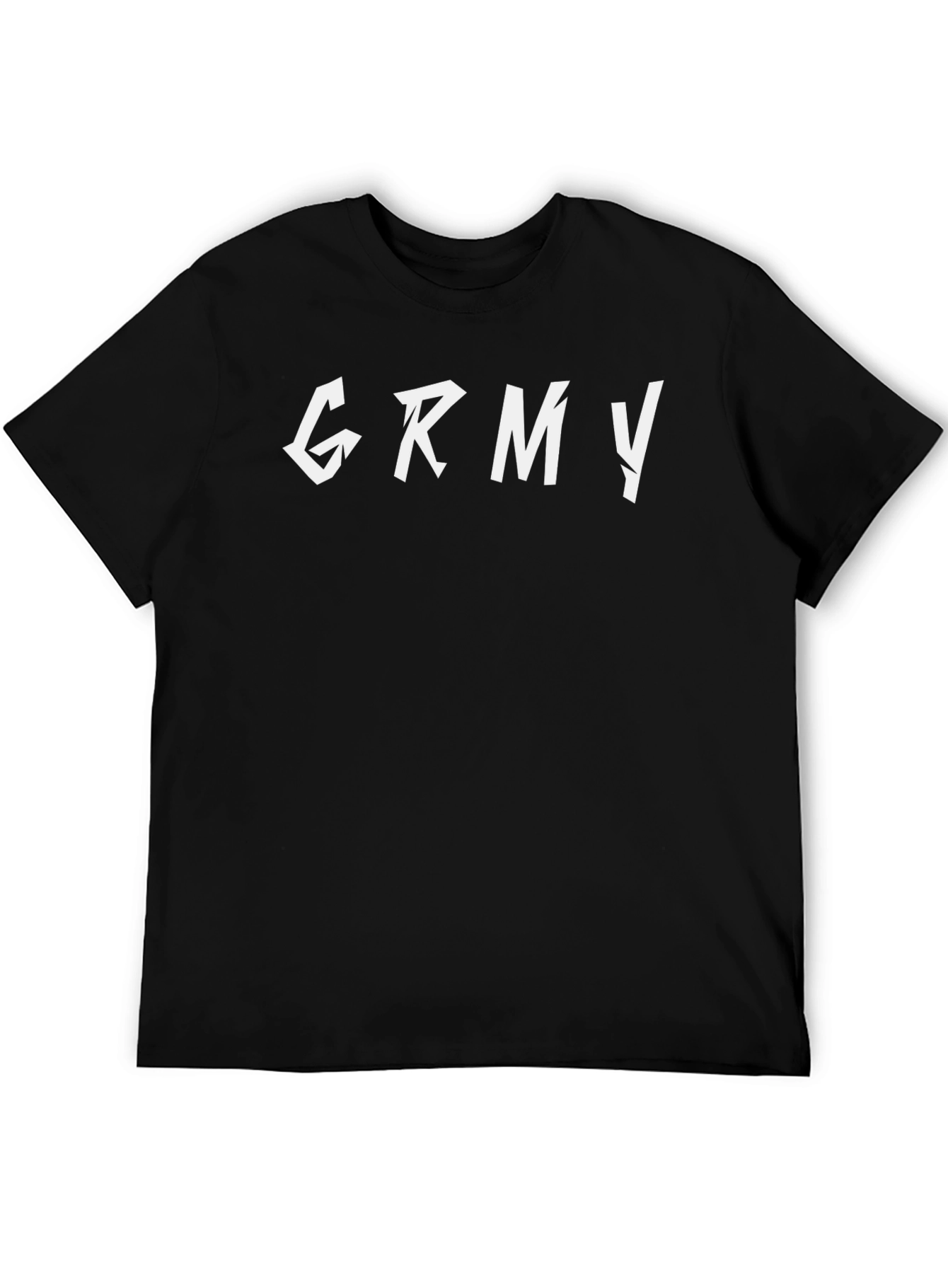 GRMY Black Graphic Tee - Stylish Casual Wear