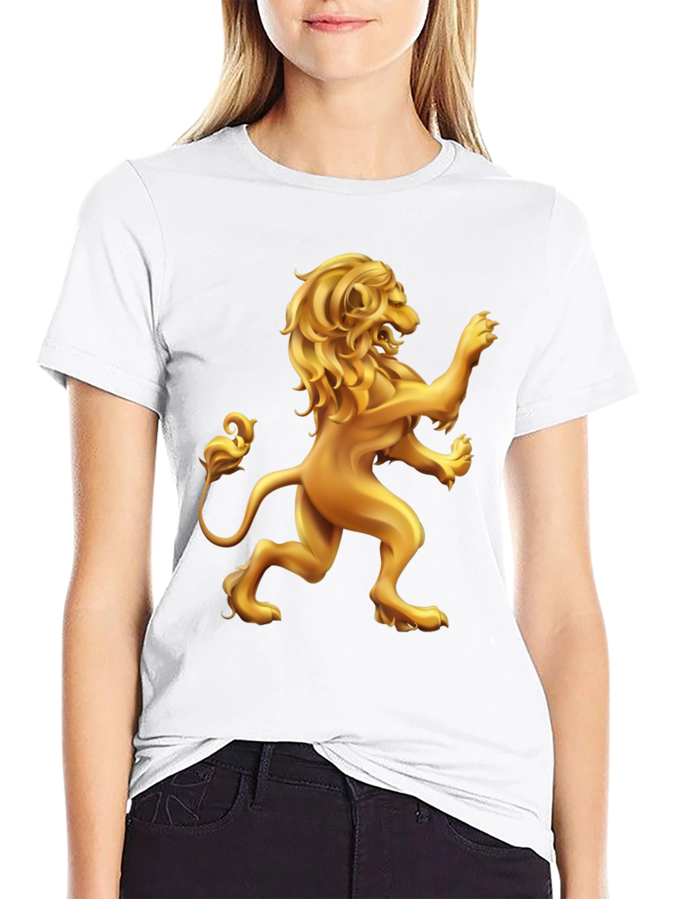 Golden Lion Graphic T-Shirt