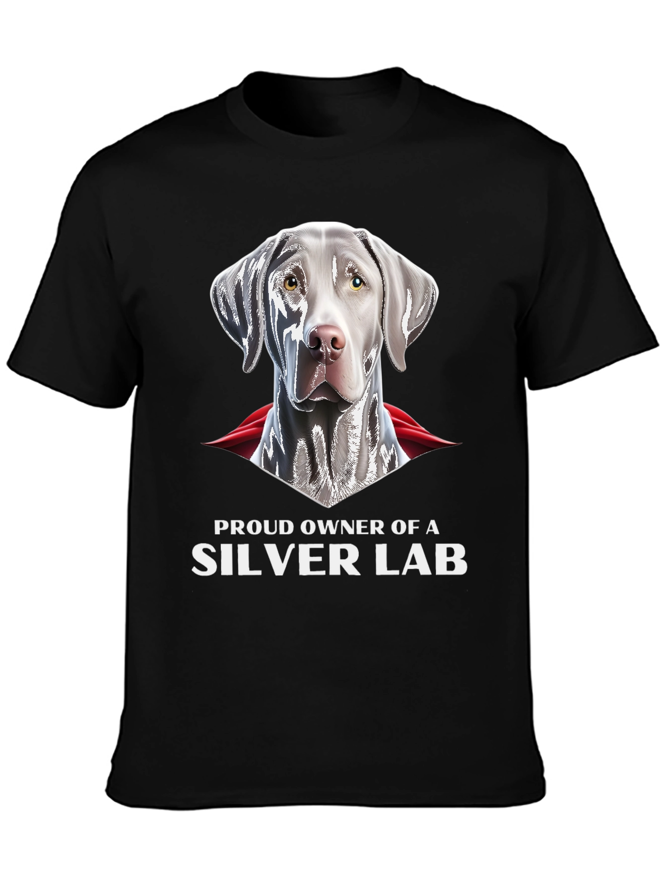 Silver Lab Owner T-Shirt: Dog Lover Gift