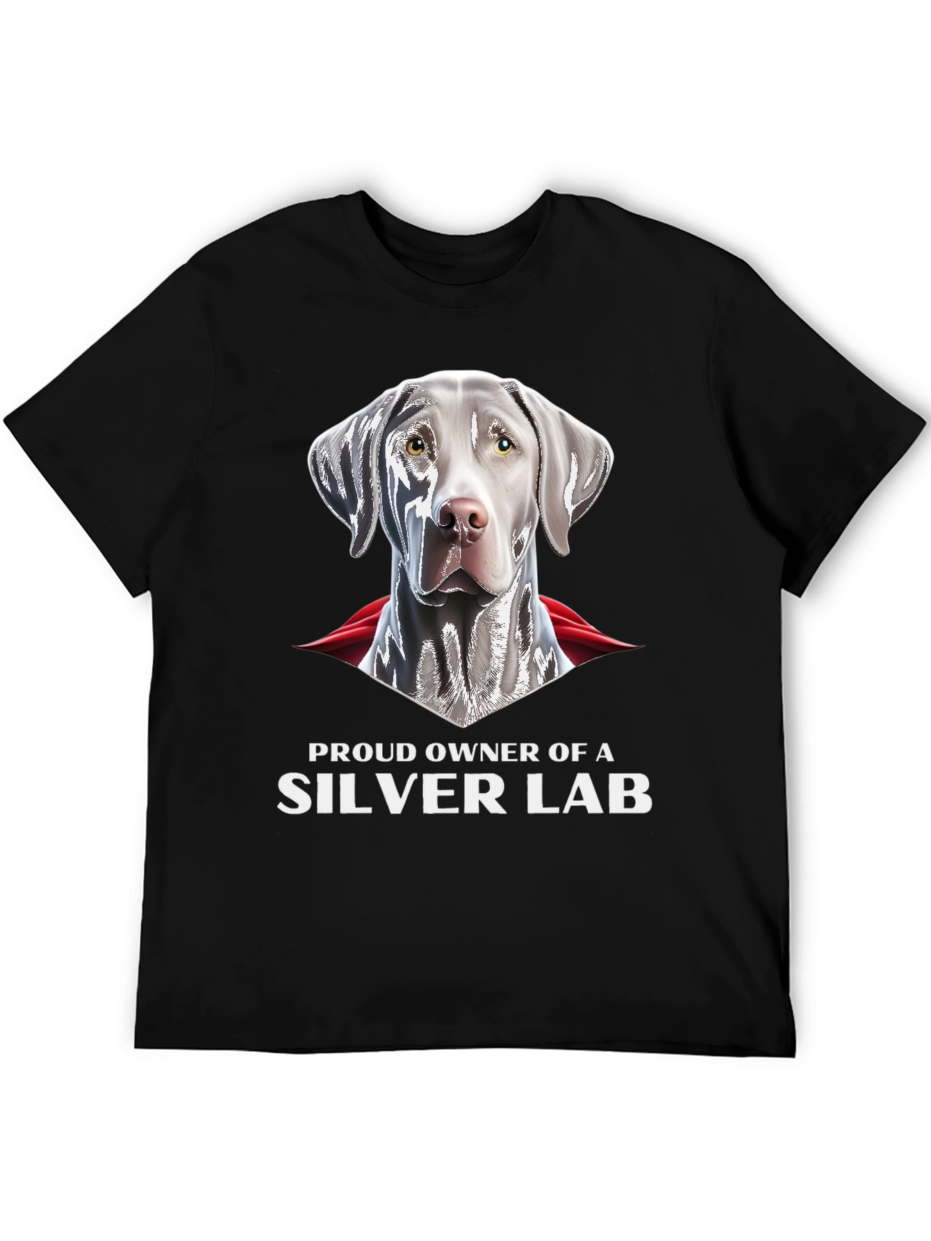 Silver Lab Owner T-Shirt: Dog Lover Gift