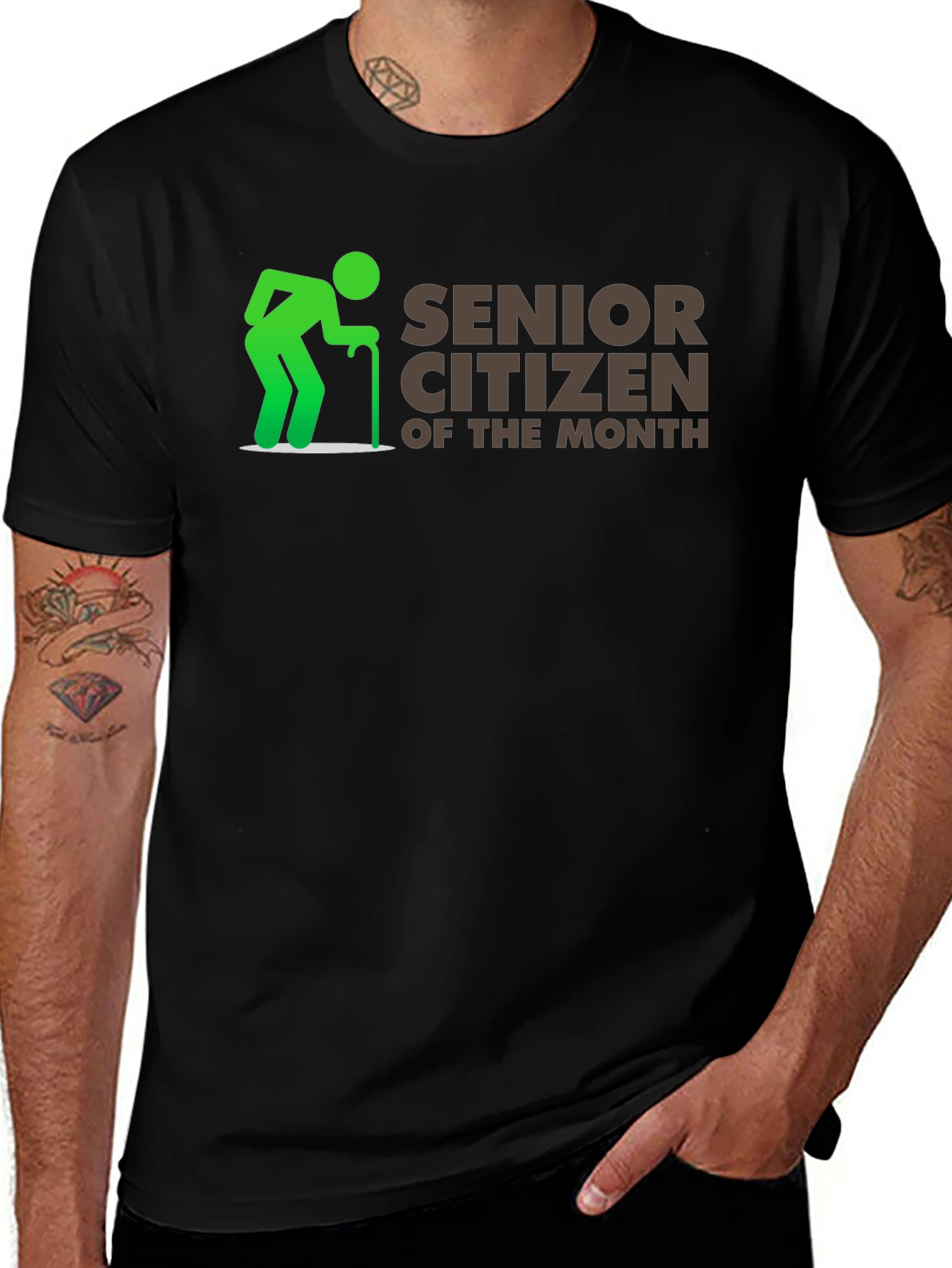 Senior Citizen of the Month Graphic T-Shirt