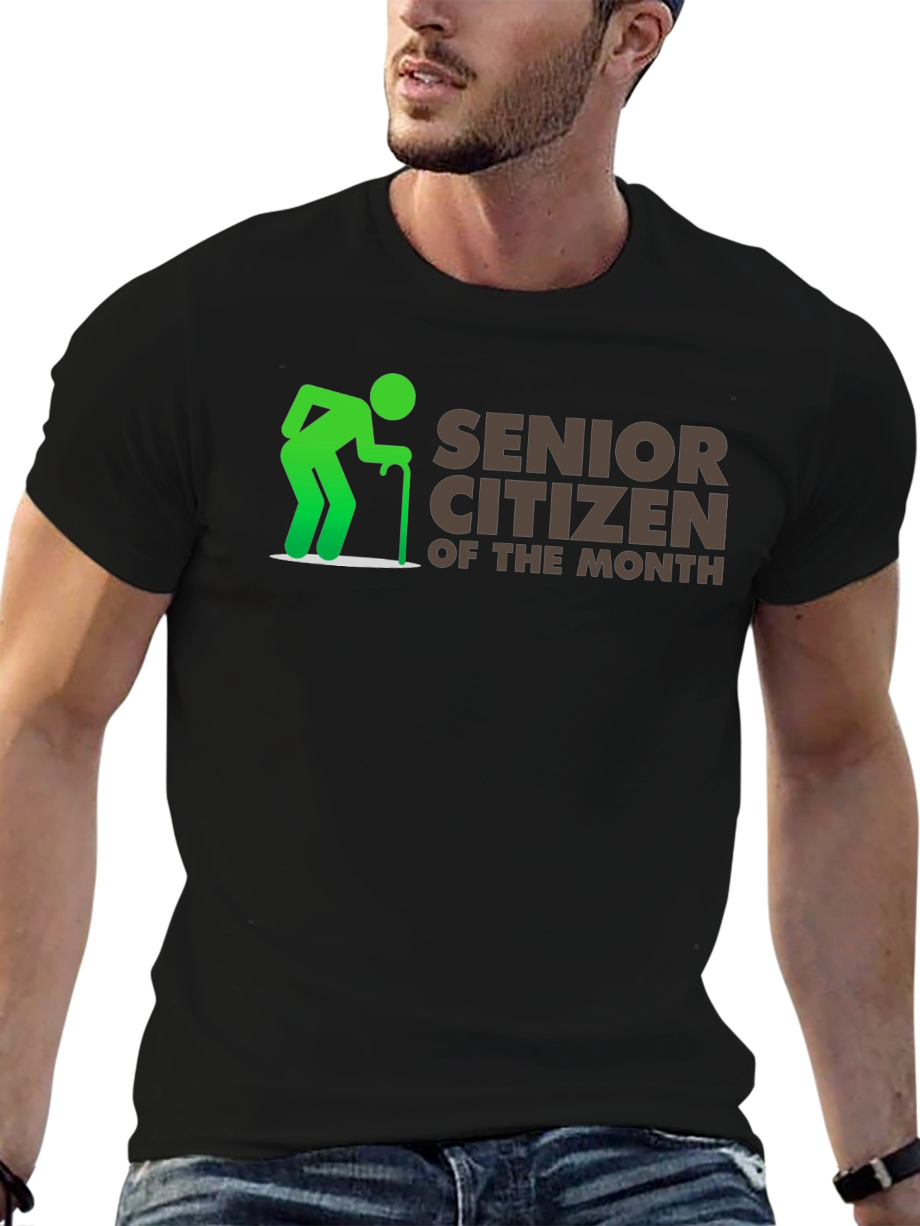 Senior Citizen of the Month Graphic T-Shirt