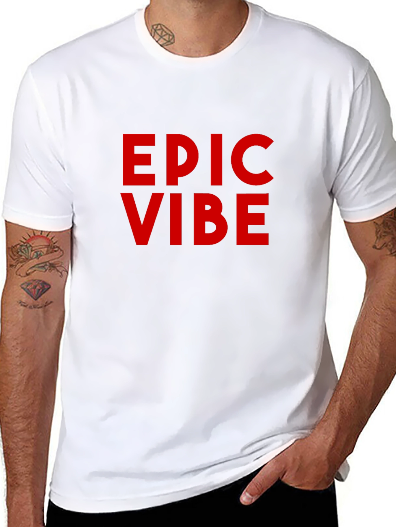 Epic Vibe Black T-Shirt