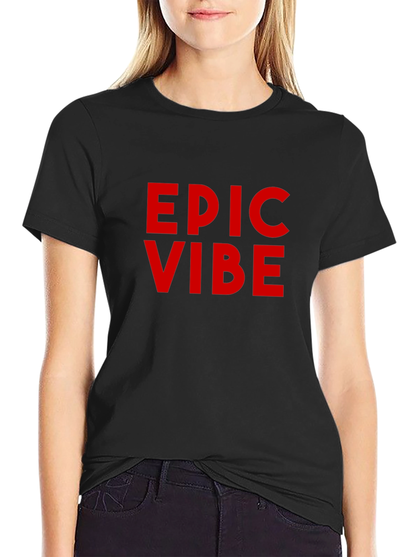 Epic Vibe Black T-Shirt