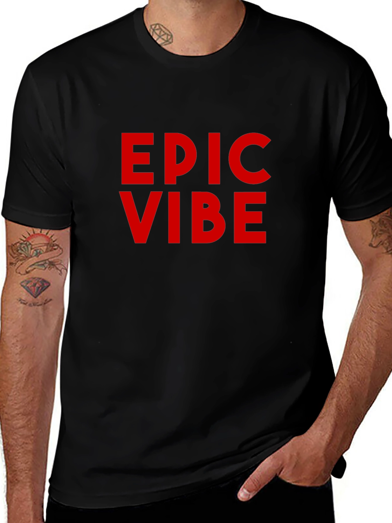 Epic Vibe Black T-Shirt