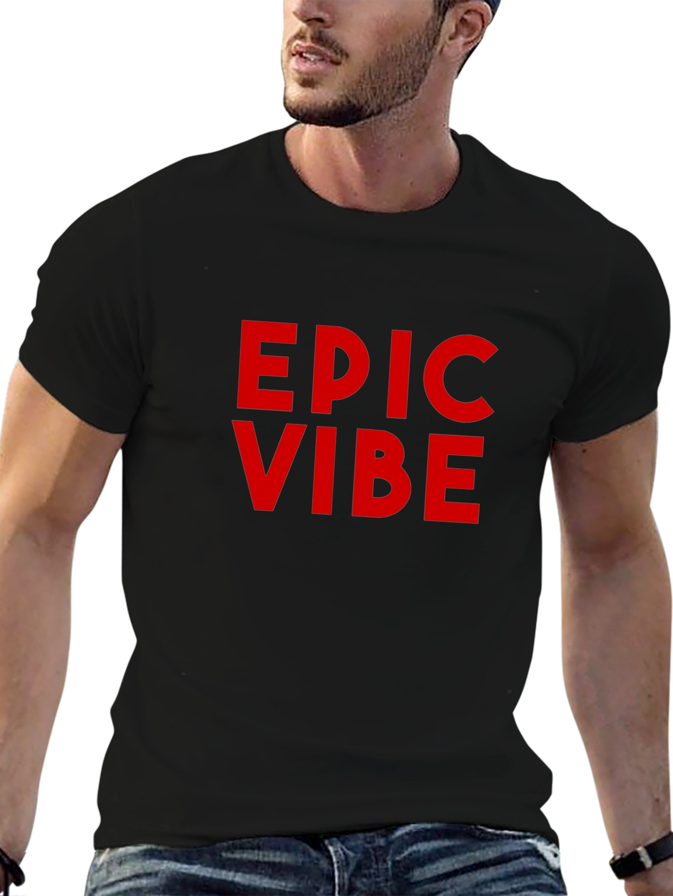 Epic Vibe Black T-Shirt