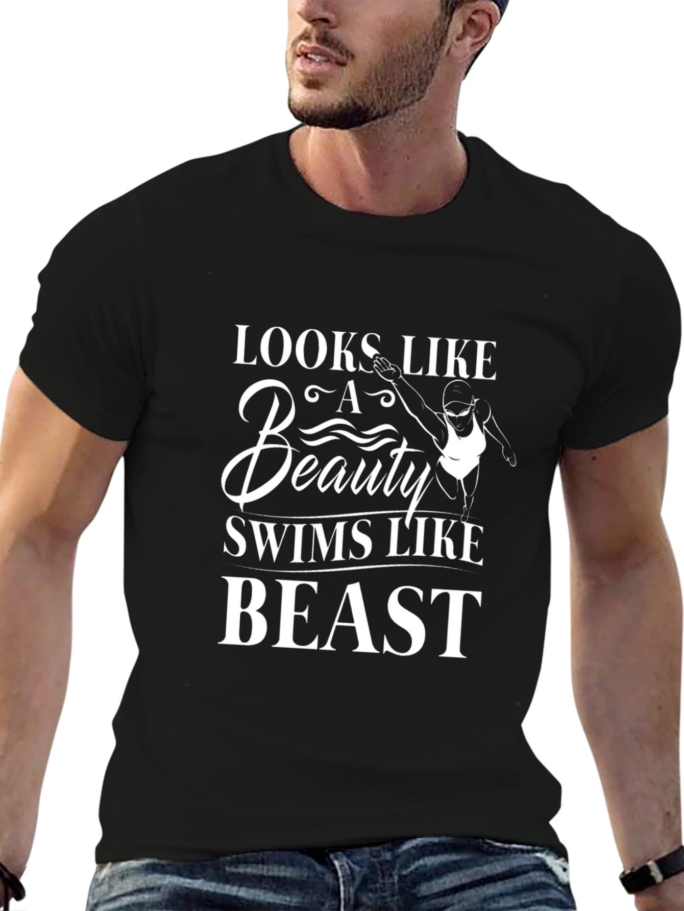 Looks Like a Beauty Swims Like a Beast T-Shirt