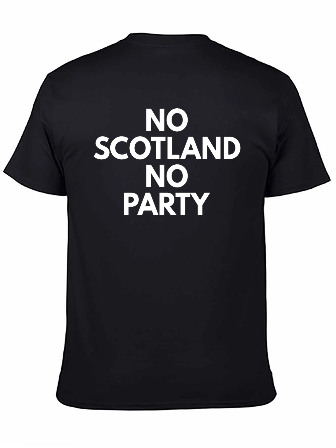 No Scotland No Party T-Shirt Funny Scottish Pride