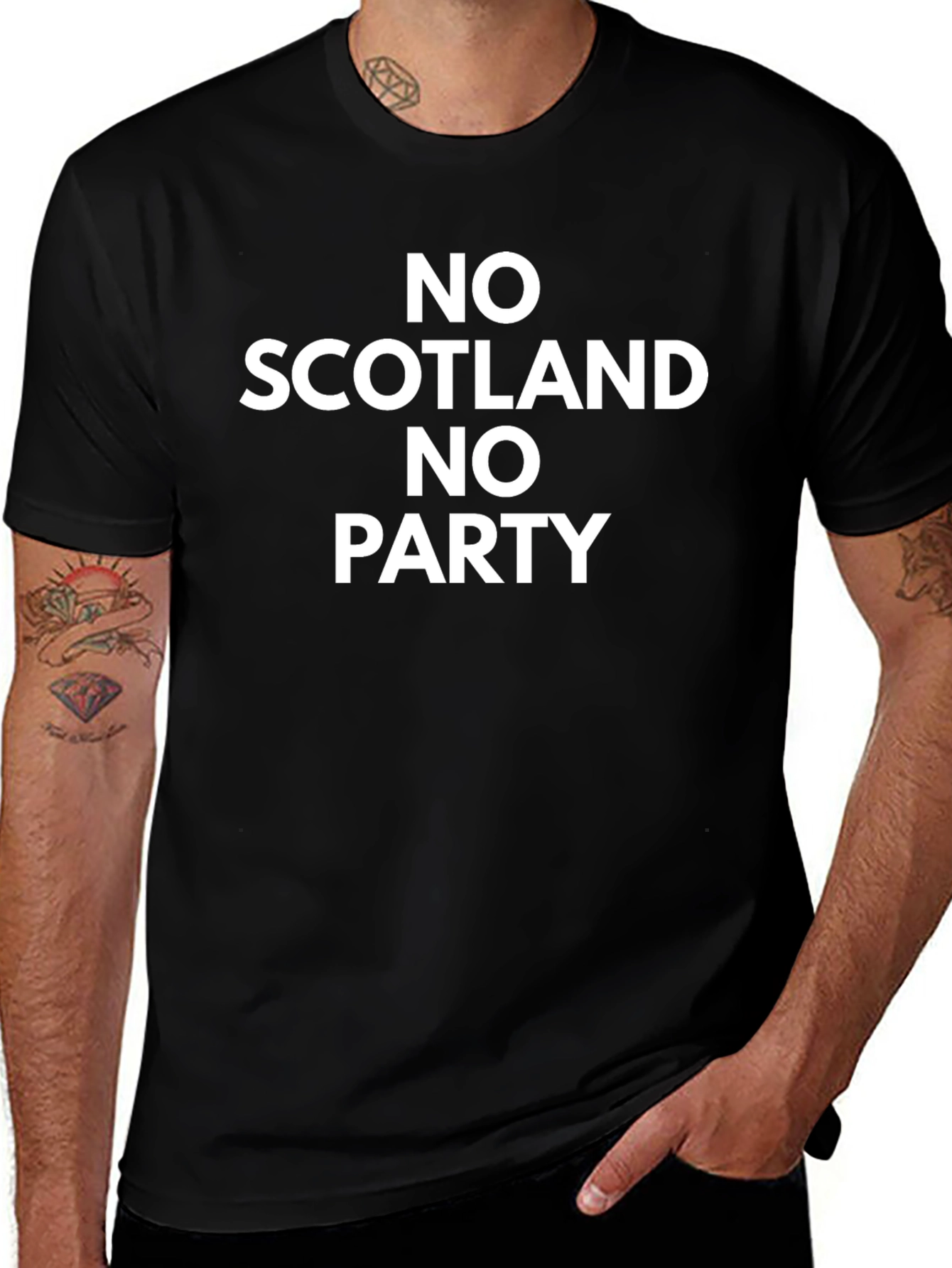 No Scotland No Party T-Shirt Funny Scottish Pride