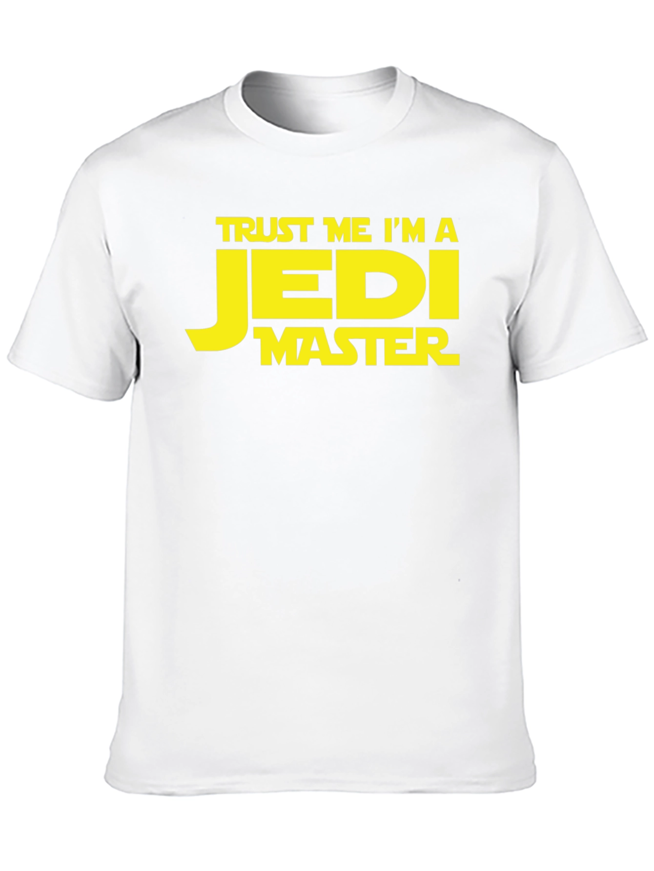 Trust Me Im A Jedi Master Black T-Shirt