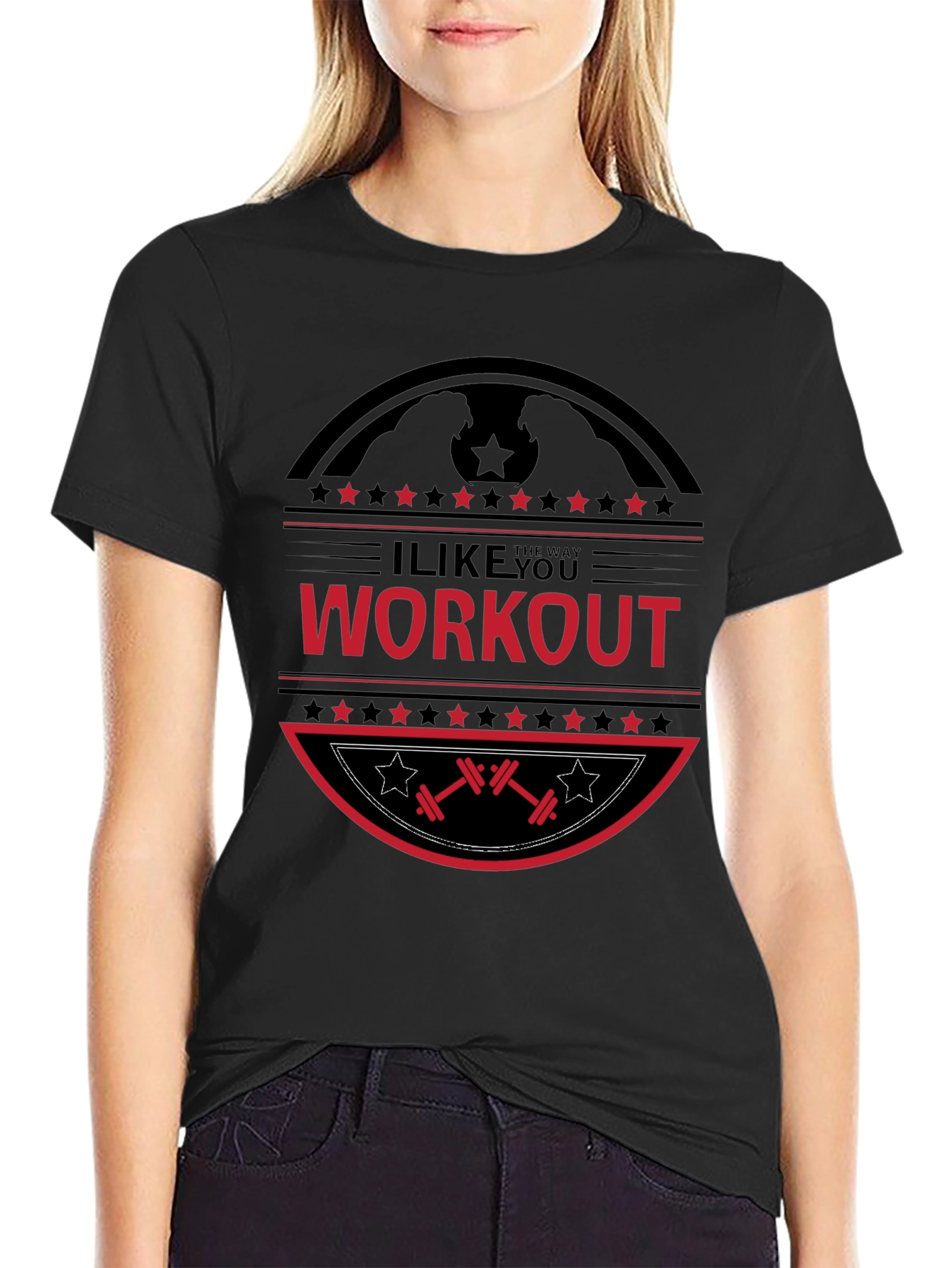 I Like The Way You Workout Black T-Shirt