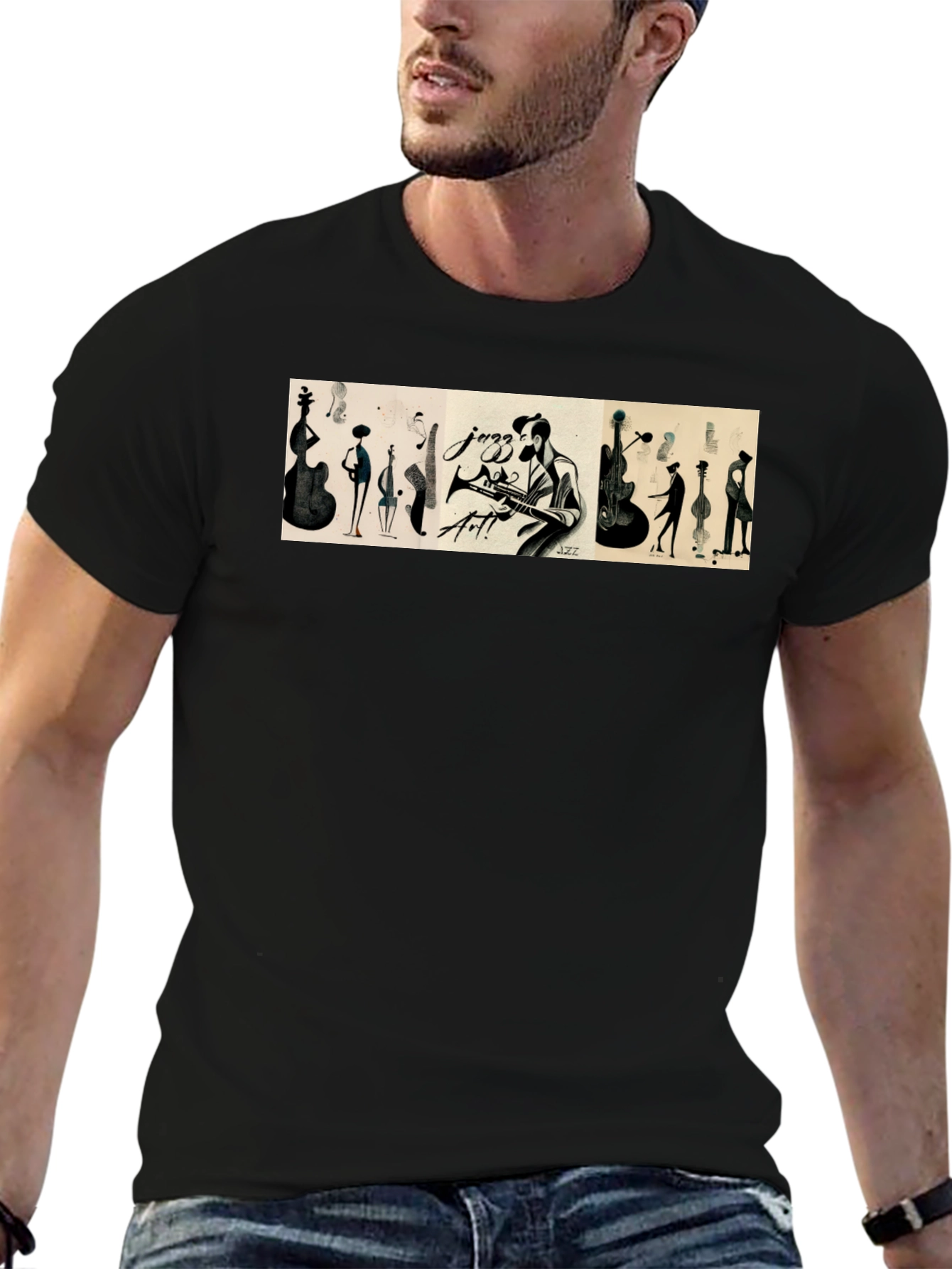 Jazz Art Graphic Tee
