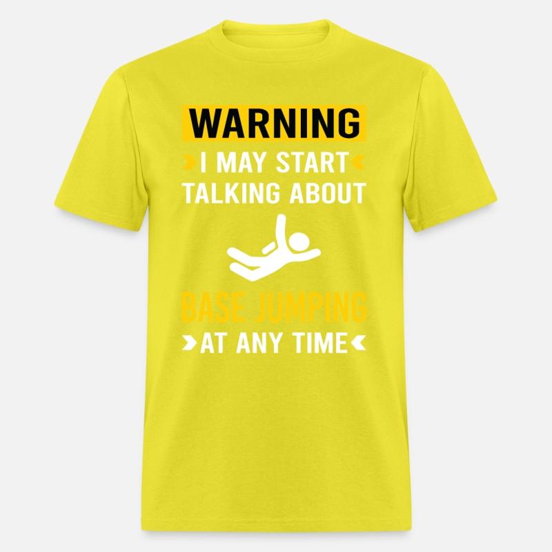 Warning Base Jumping Jump Jumper
