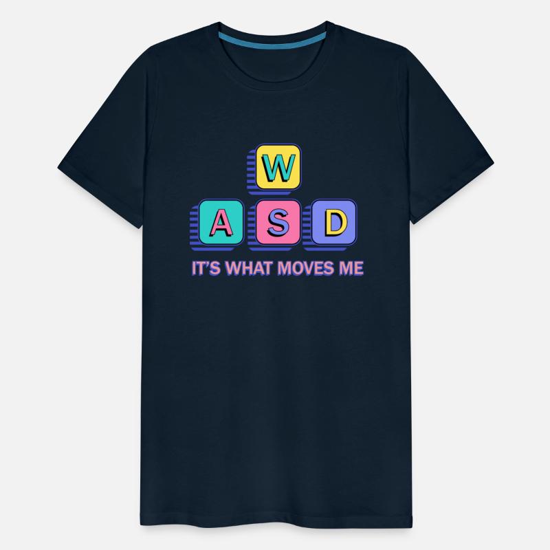 WASD It's What Moves Me - 90s PC Gamer Nostalgia