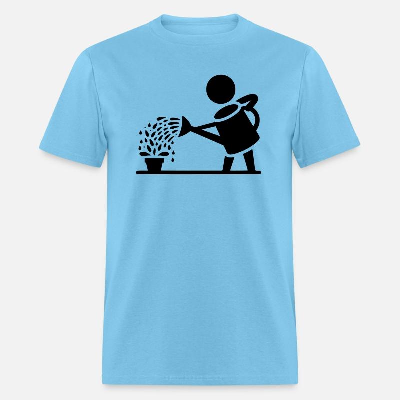 Watering can garden gardening art path17