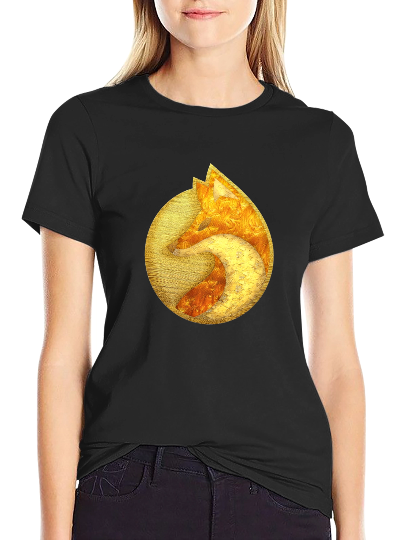 Fox Graphic Black T-Shirt