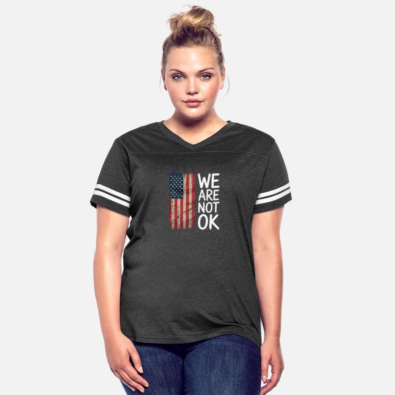We Are Not OK" Statement Shirt