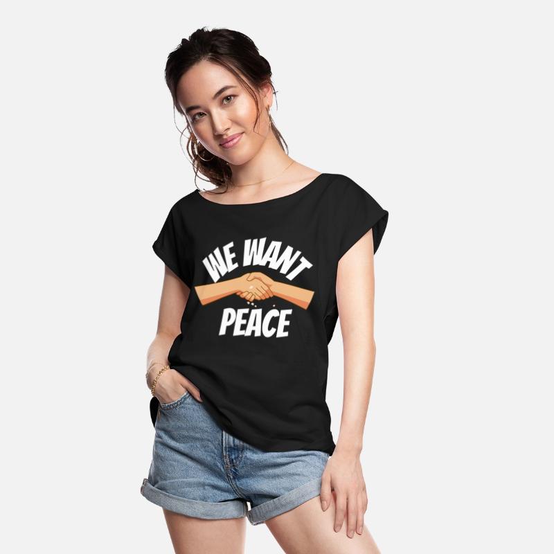 We want peace