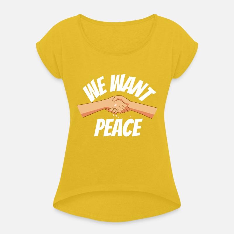 We want peace