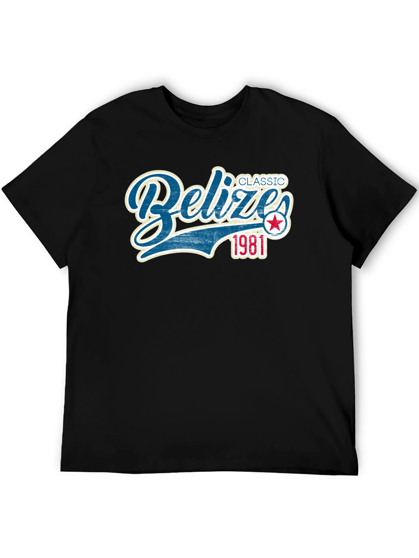 Belize Classic 1981 Black T-Shirt