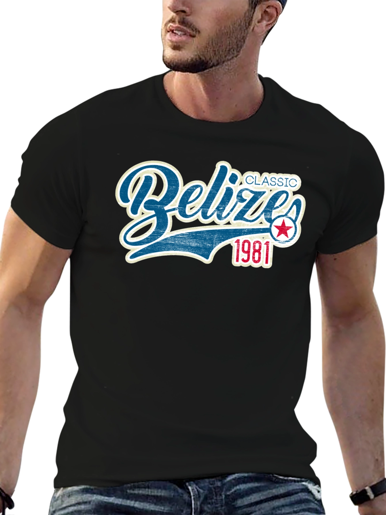 Belize Classic 1981 Black T-Shirt