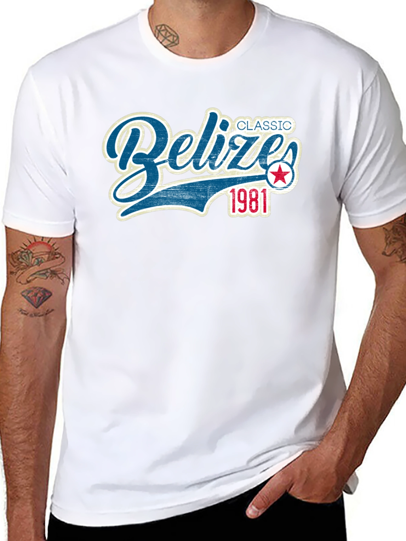 Belize Classic 1981 Black T-Shirt