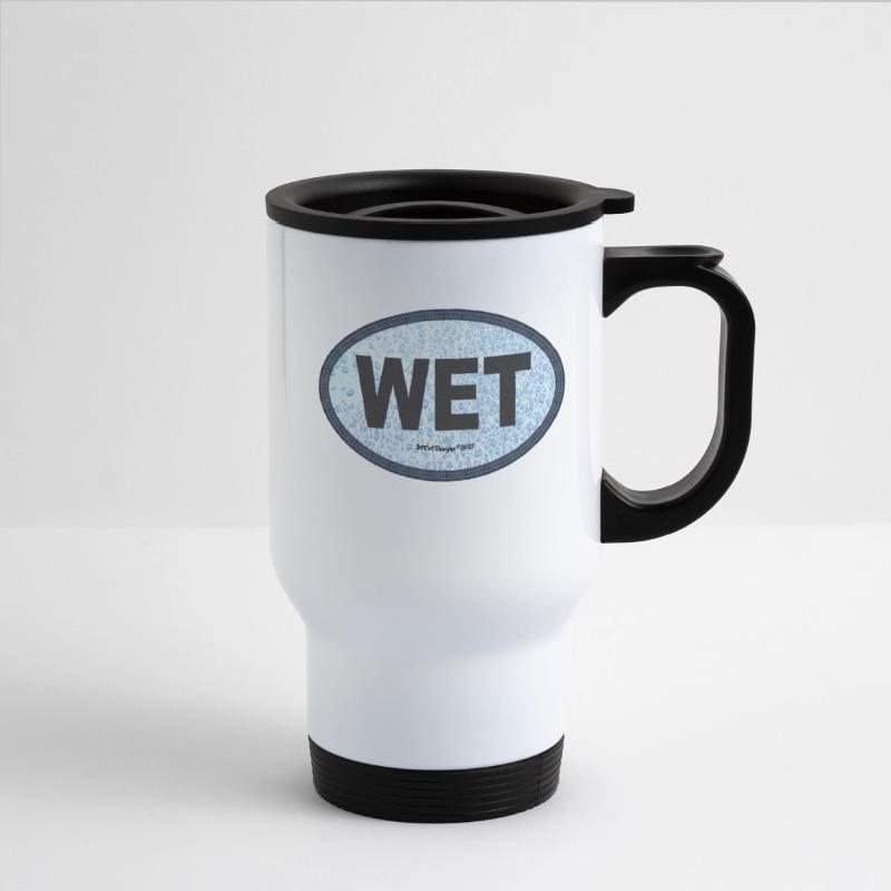 WET Euro Car Decal