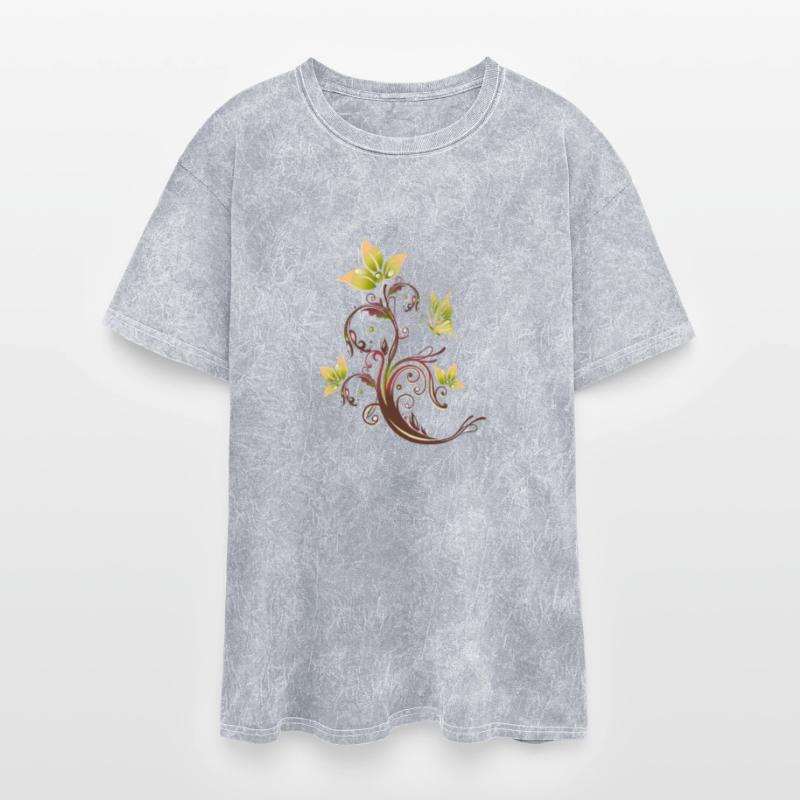 Whimsical Blossom Butterfly Elegant Nature