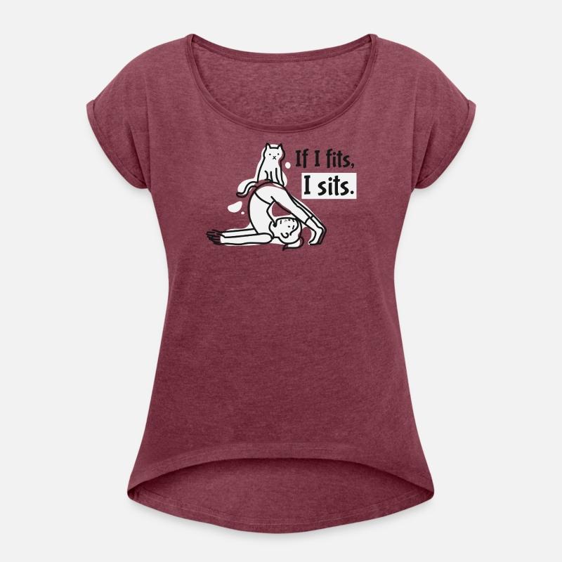 Whimsical Cat and Person Yoga Illustration