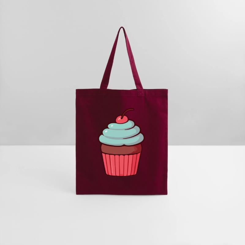 Whimsical Cherry Cupcake Design