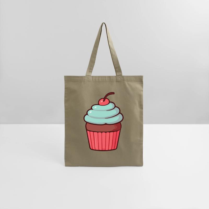Whimsical Cherry Cupcake Design